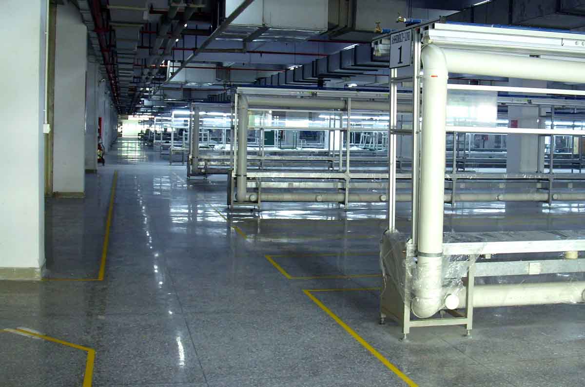 抗靜電水磨石地坪相關標準及說明